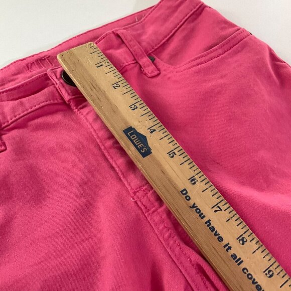 Kut From The Kloth Womens Pink Cropped Jeans Size 6 preppy casual - Picture 6 of 9